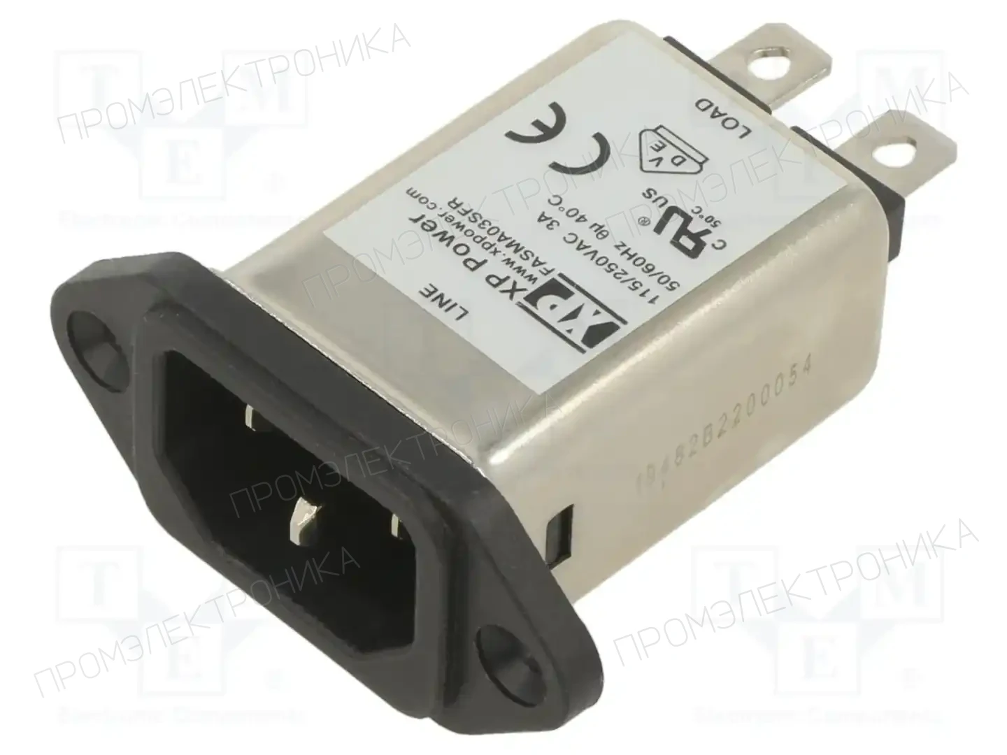 XP POWER FASMA03SFR — Разъемы IEC 60320