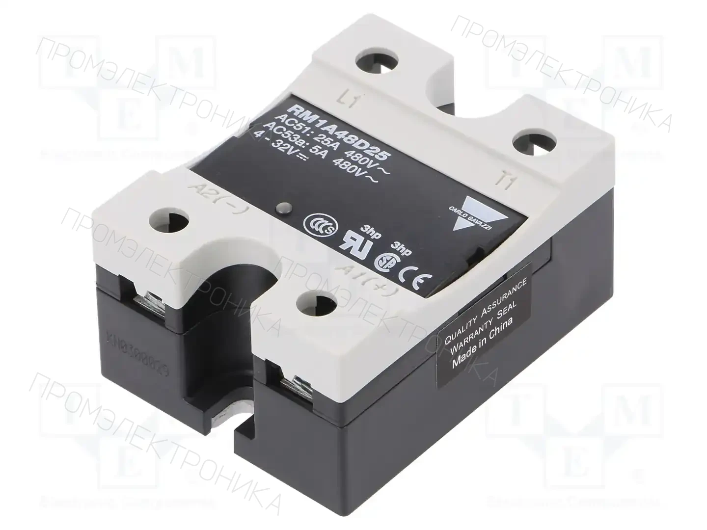 CARLO GAVAZZI RM1A48D25 — Реле SSR однофазные