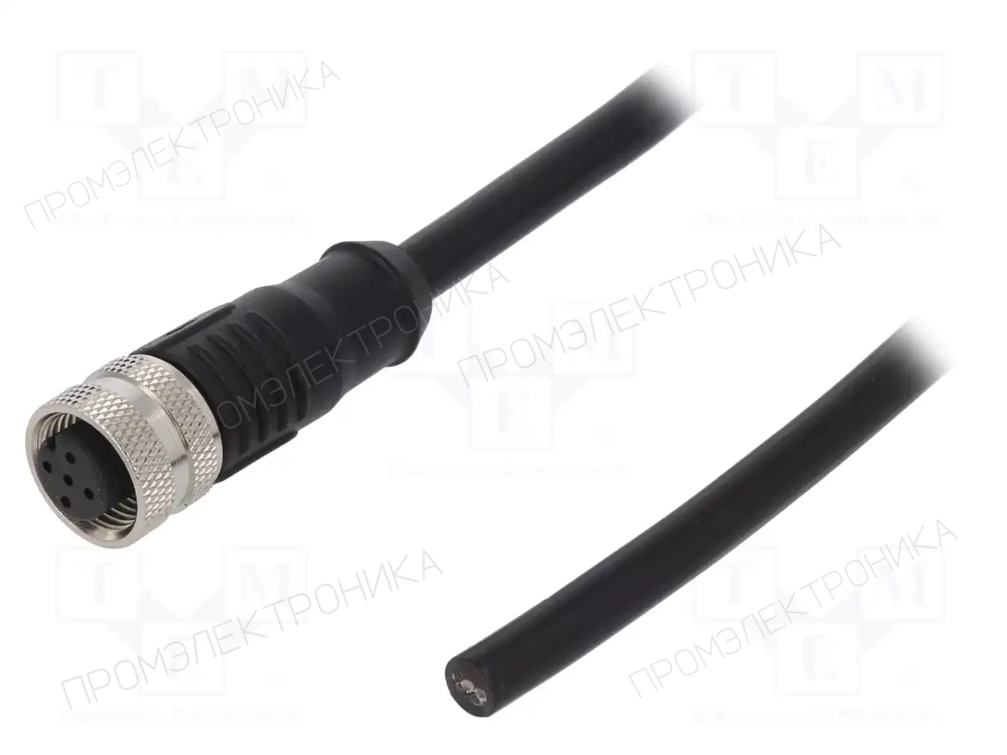 DEGSON ELECTRONICS PM-M12A-05P-FF-SL8A01-00A(H) — Соединения M12 с проводом