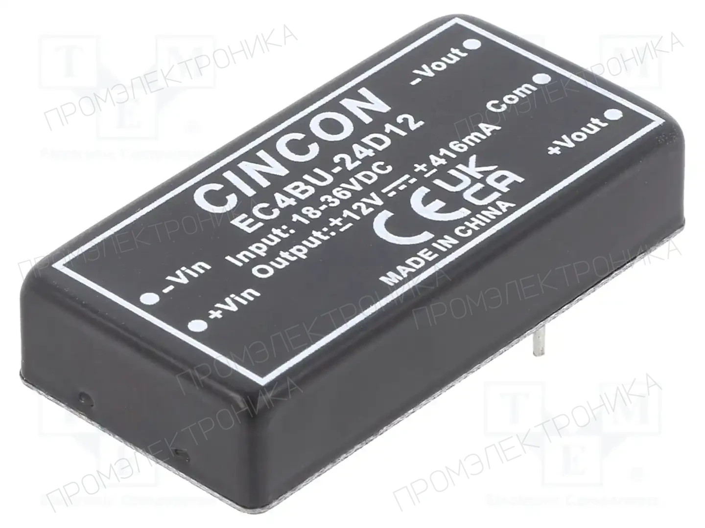 CINCON EC4BU-24D12 — Преобразователи DC/DC