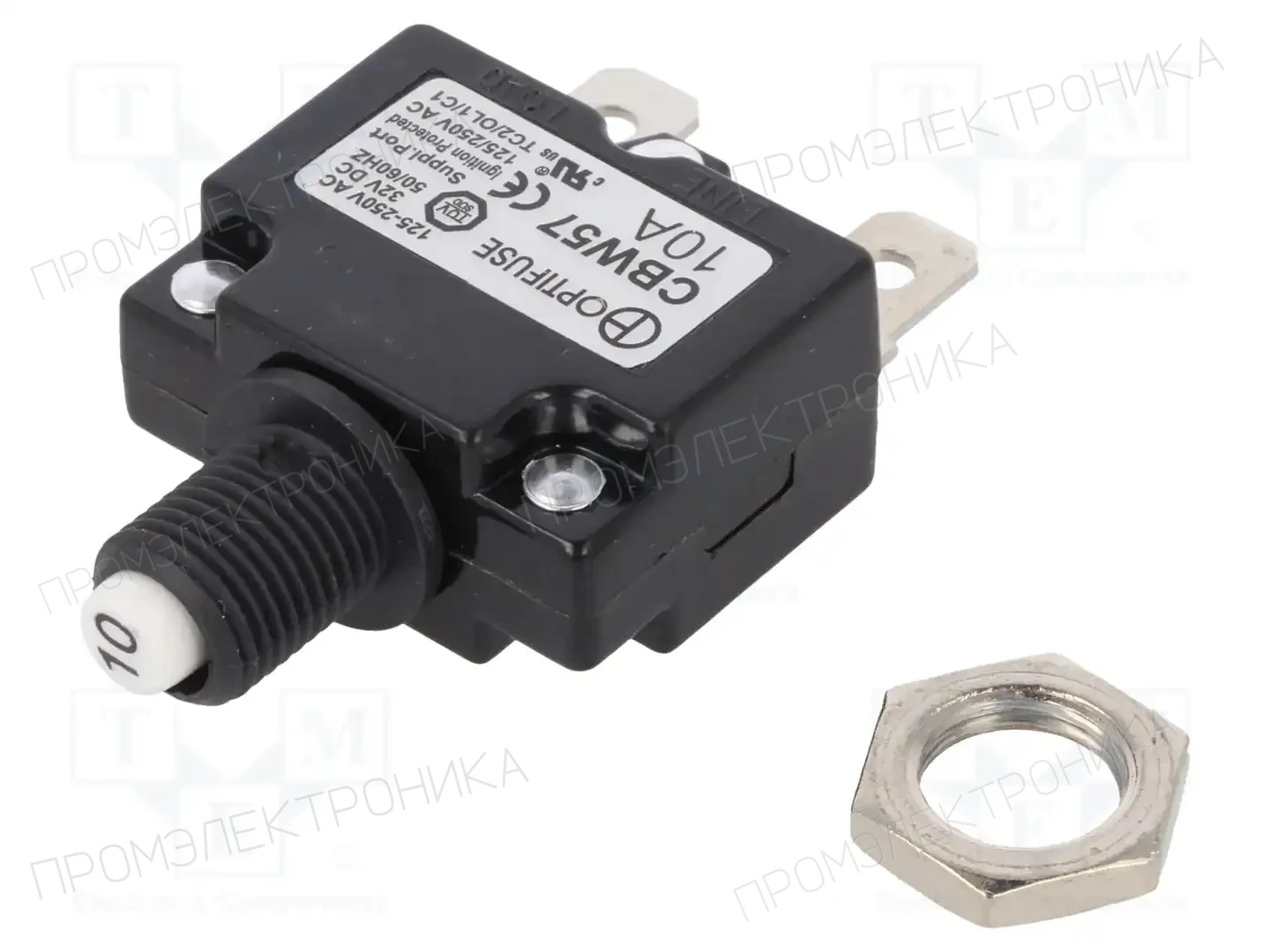 OPTIFUSE CBW57-ES-10A-5H — Предохранители термические