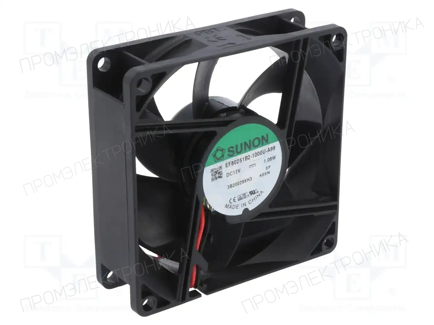 SUNON EF80251B2-1000U-A99 — Вентиляторы DC 12V
