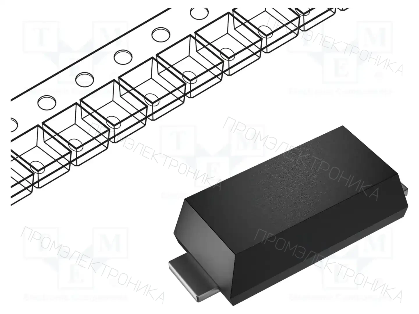 TAIWAN SEMICONDUCTOR SS14L — Диоды Шотки SMD