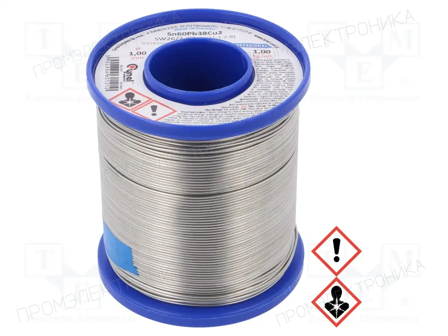 CYNEL LC60M2-1.0/1.0 — Паяльные провода свинцовые