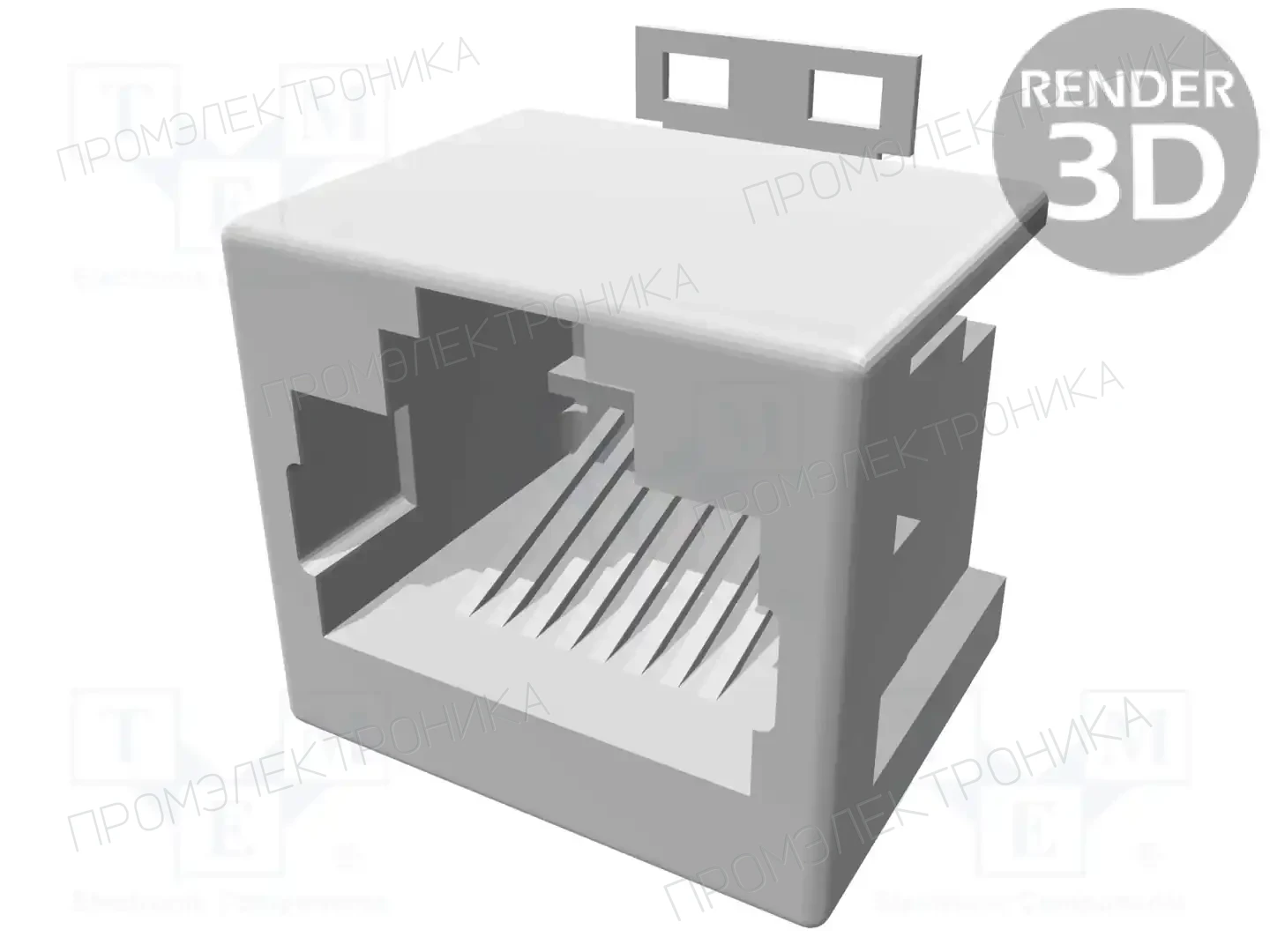 TE Connectivity 1-338088-3 — Разъeмы RJ