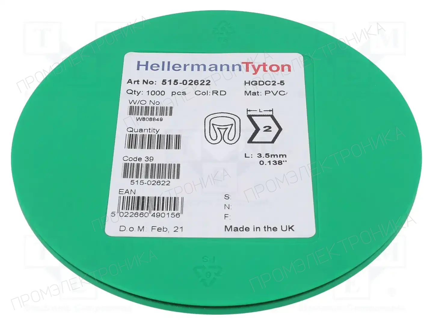 HELLERMANNTYTON 515-02622 — Маркеры проводов