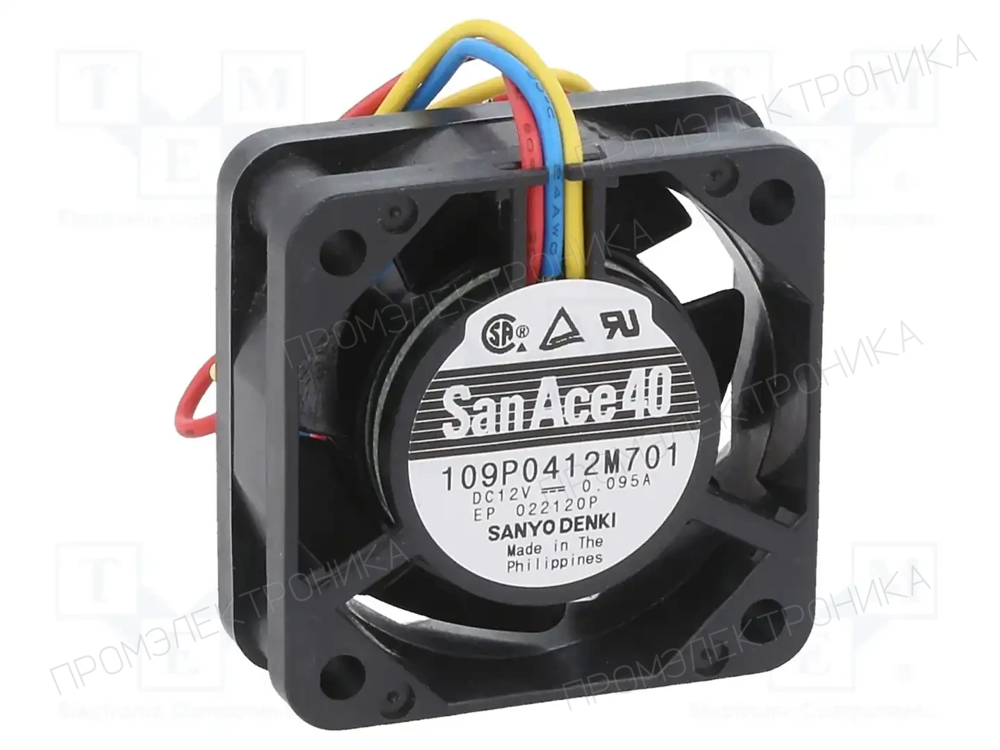 SANYO DENKI 109P0412M701 — Вентиляторы DC 12V