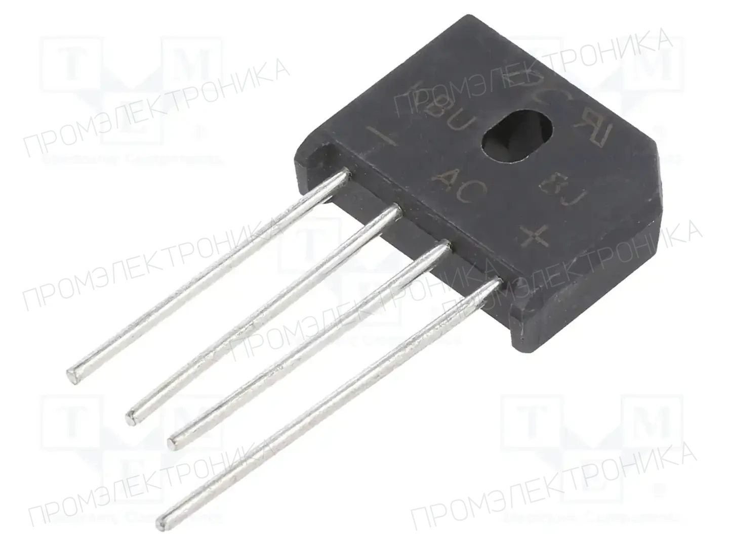 DC COMPONENTS KBU8J — Однофазные мосты диодные плоские