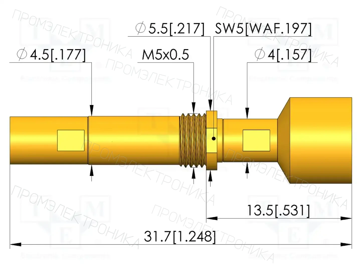 INGUN HFS-440 308 180 A 5043 E M — Измерительные щупы