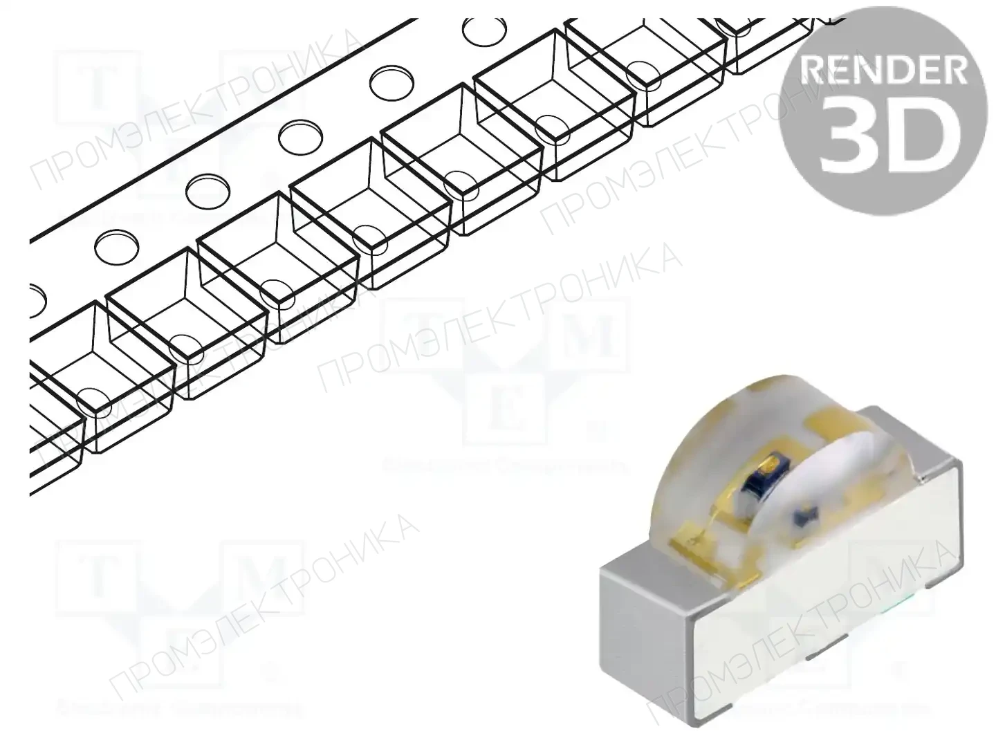 VISHAY VSMB10940 — Инфракрасные LEDы