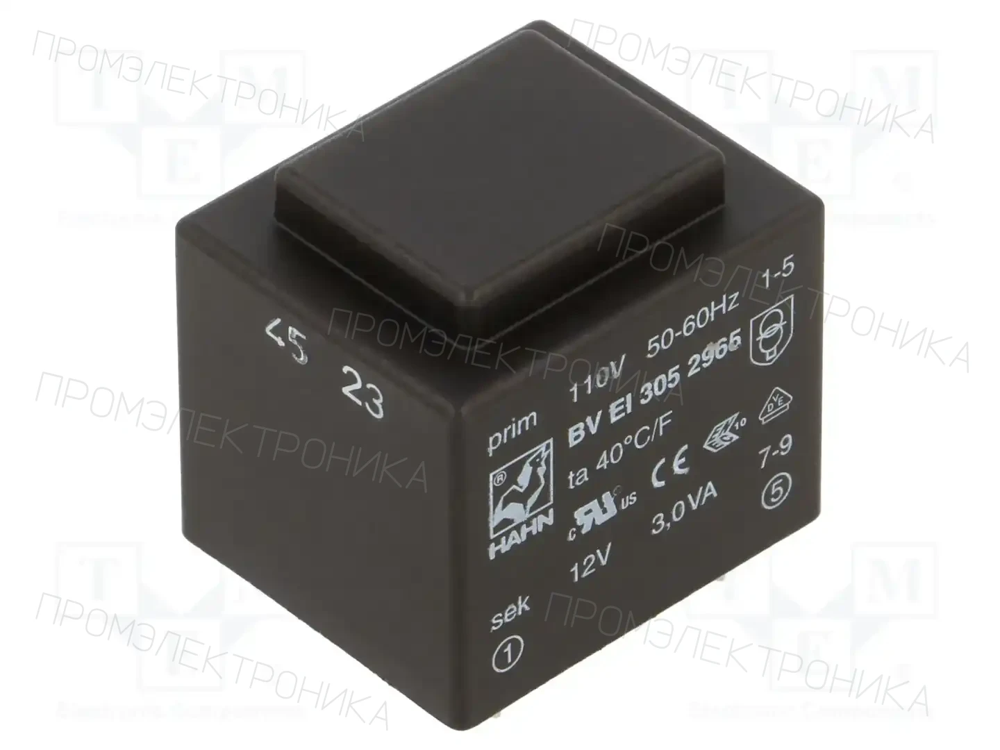HAHN BV EI 305 2965 — Трансформаторы PCB