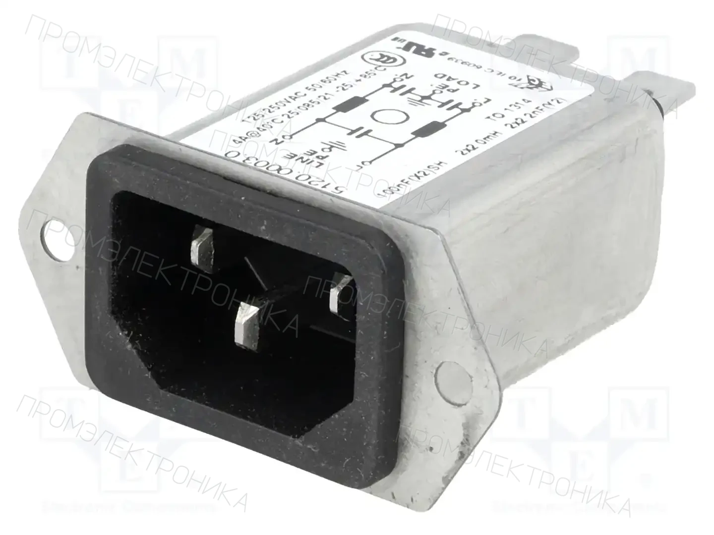 SCHURTER 5120.0003.0 — Разъемы IEC 60320