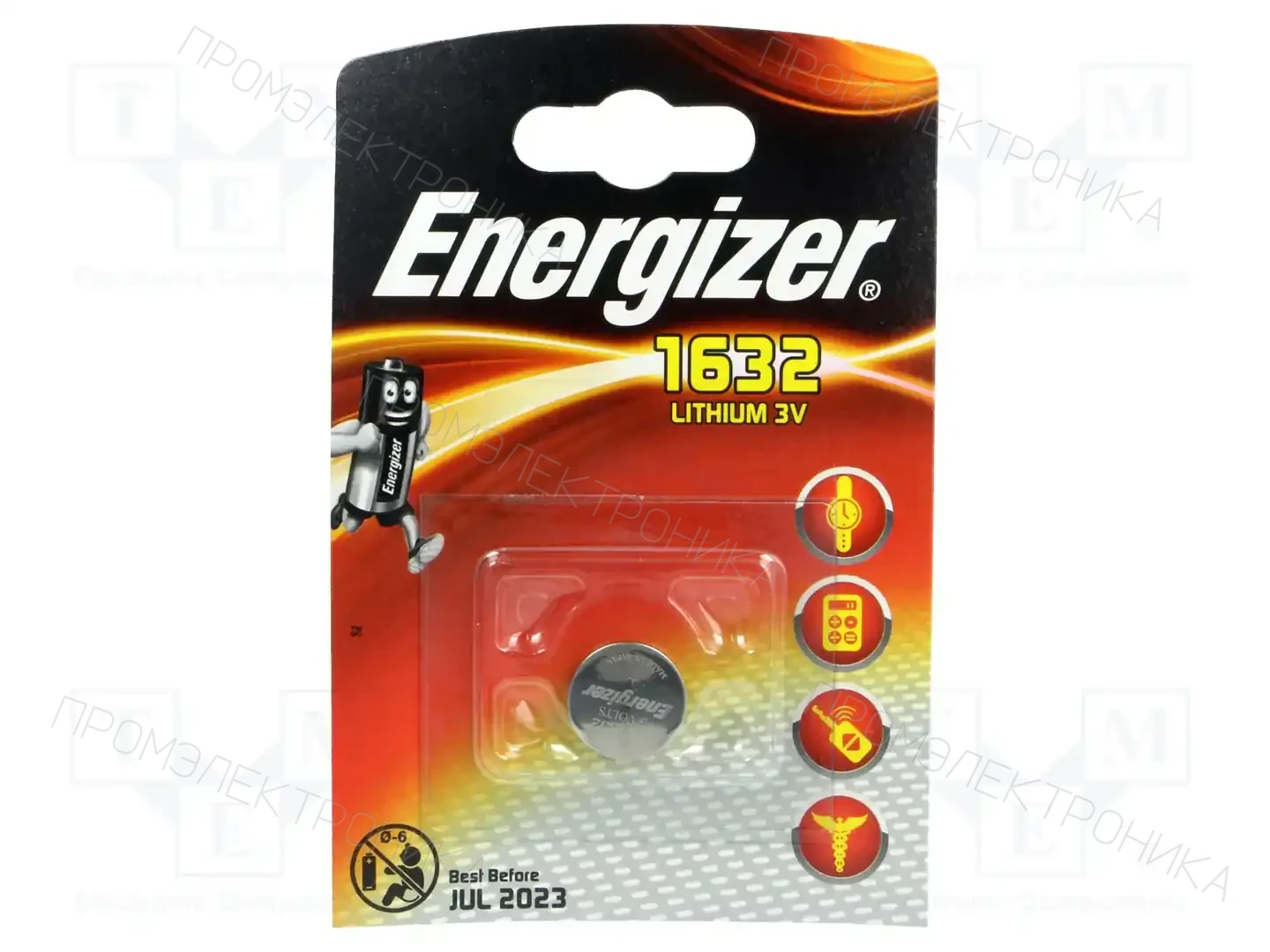 ENERGIZER CR1632 — Батареи