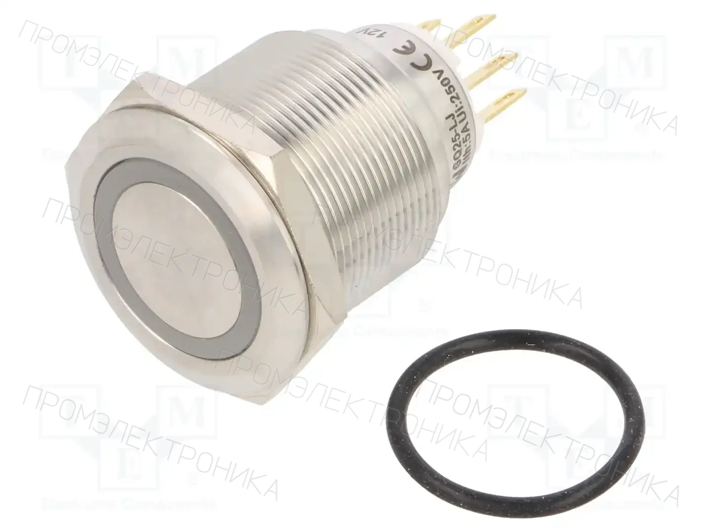 ONPOW LAS1GQ25-11ZE/G/12V/S — Переключатели кнопочные