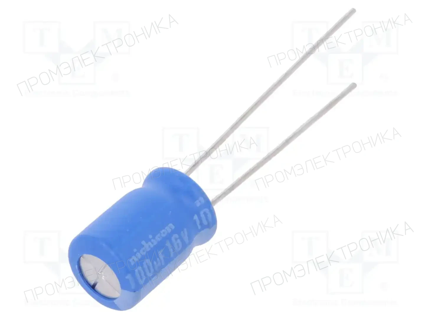 NICHICON UBW1C101MPD — Конденсаторы электролитические THT