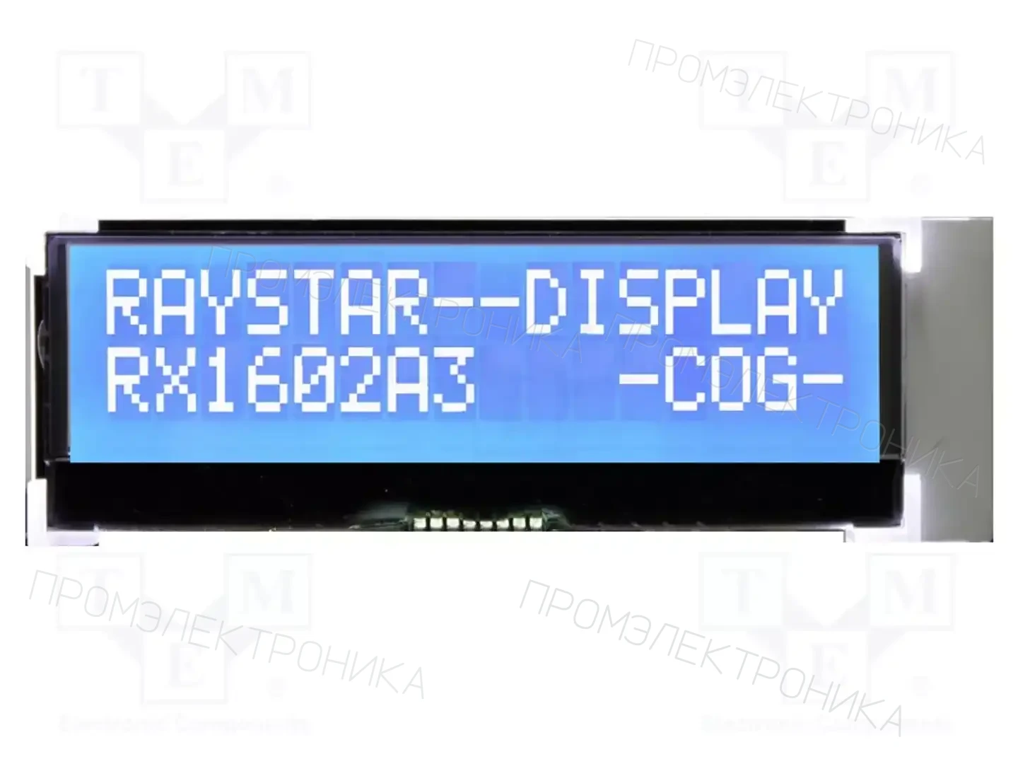 RAYSTAR OPTRONICS RX1602A3-BIW-TS — Дисплеи LCD буквенно-цифровые