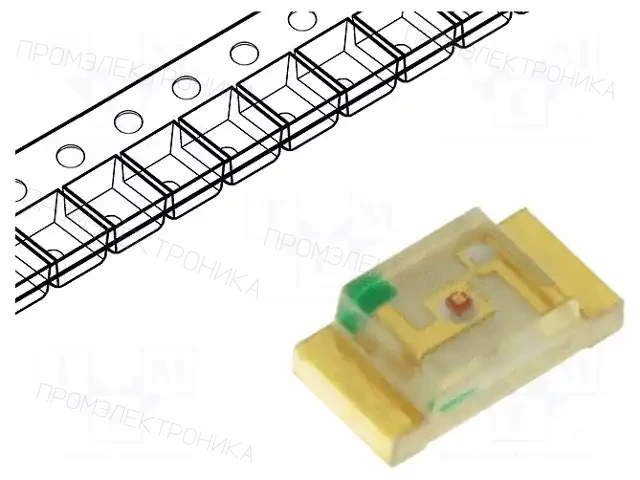 KINGBRIGHT ELECTRONIC KP-3216SGC — Светодиоды SMD цветные