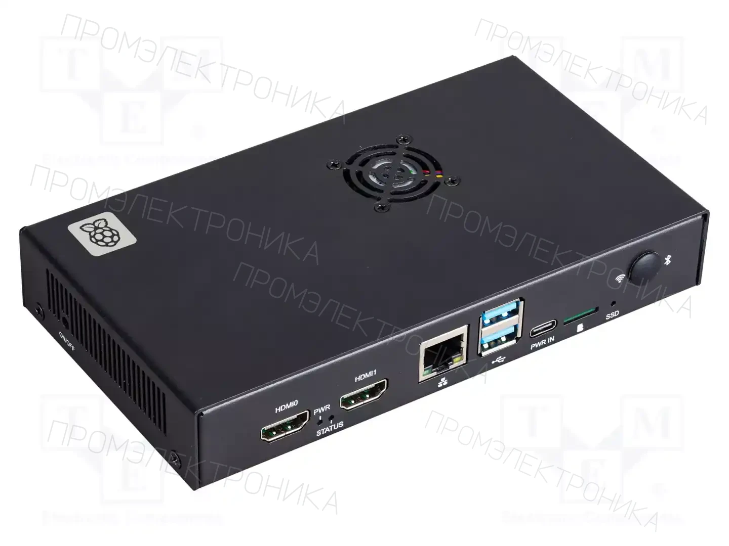RASPBERRY PI RASPBERRY PI COMPUTE MODULE 5 IO CASE — аксессуары COMPUTE MODULE 5 IO CASE