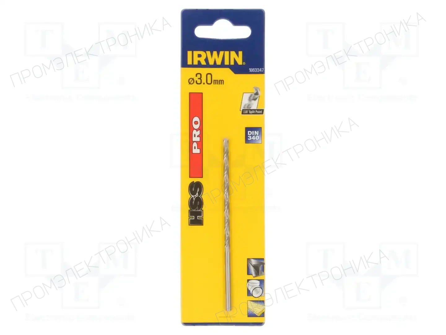 IRWIN 1863347 — Сверла по металлу