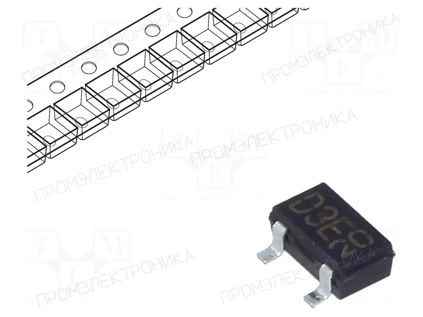 ROHM SEMICONDUCTOR RB411DT146 — Диоды Шотки SMD