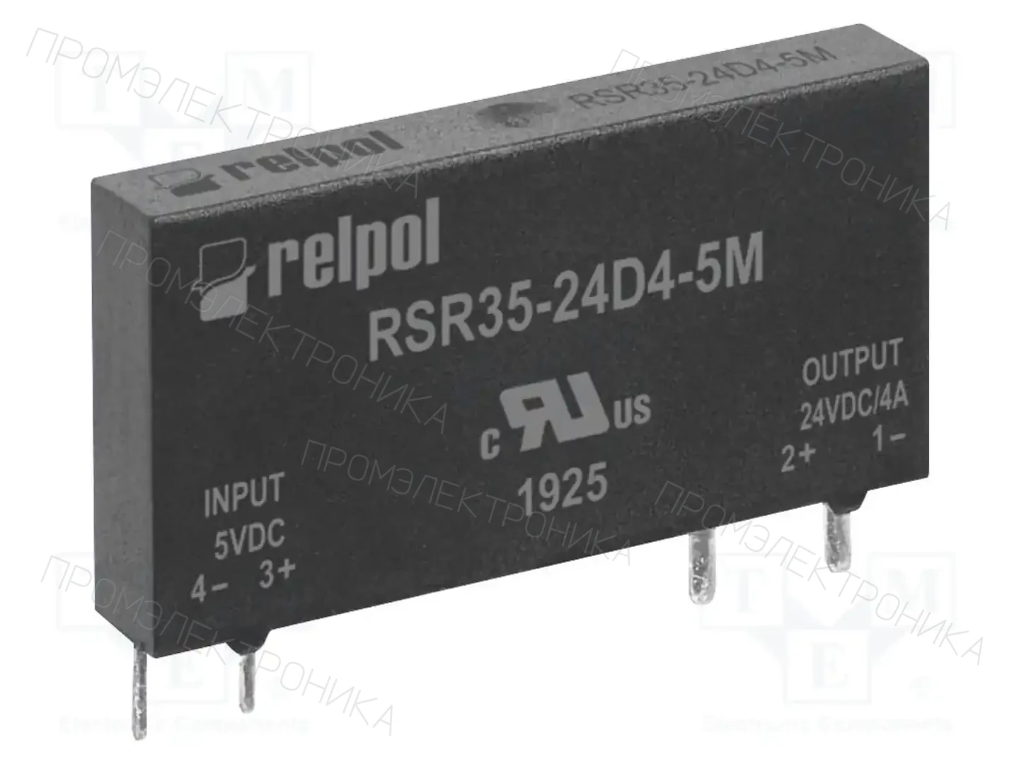 RELPOL RSR35-24D4-5M — Реле SSR однофазные