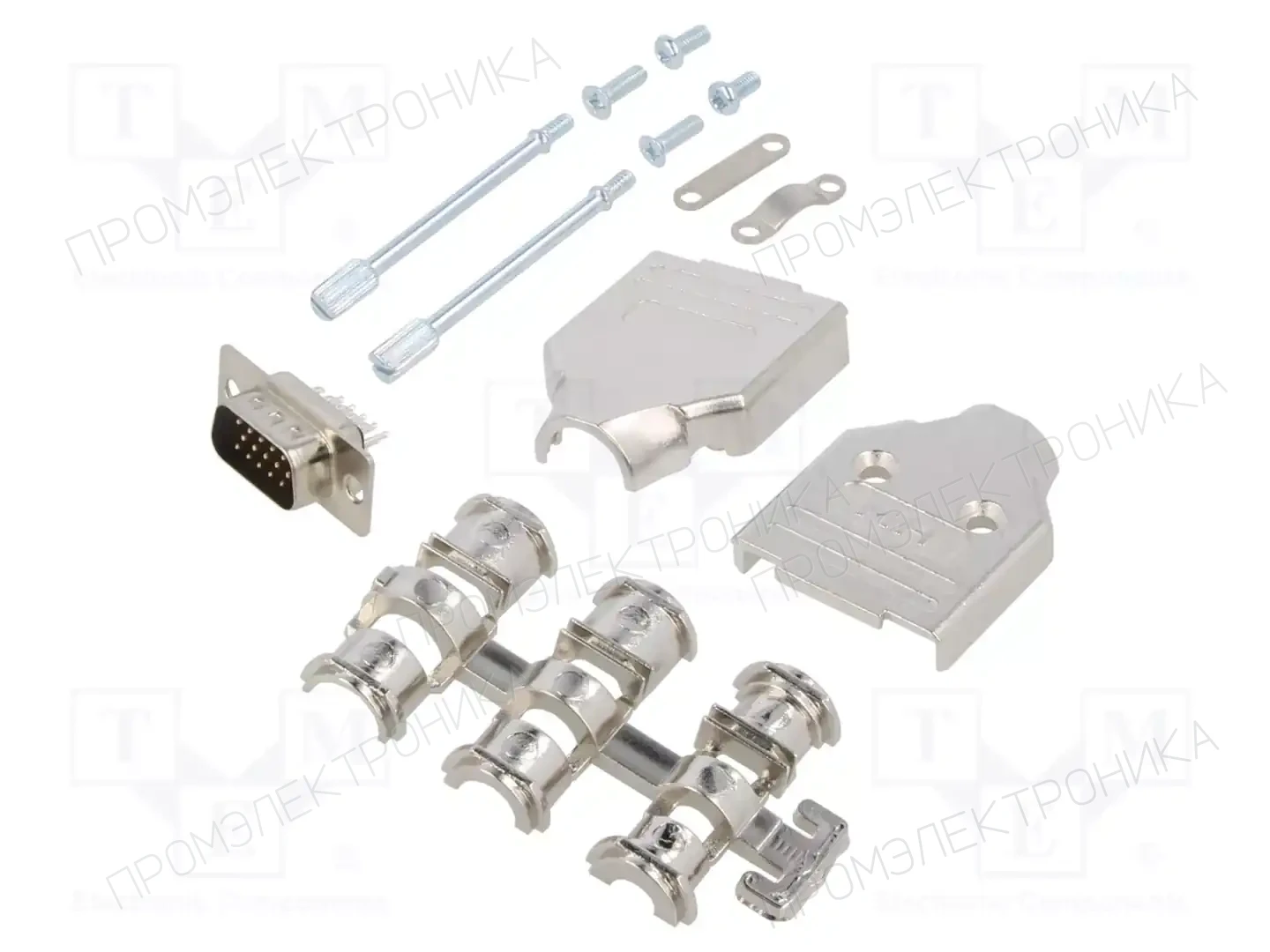 MH CONNECTORS MHDM9-HD15MS-K — Штекеры и гнезда D-Sub