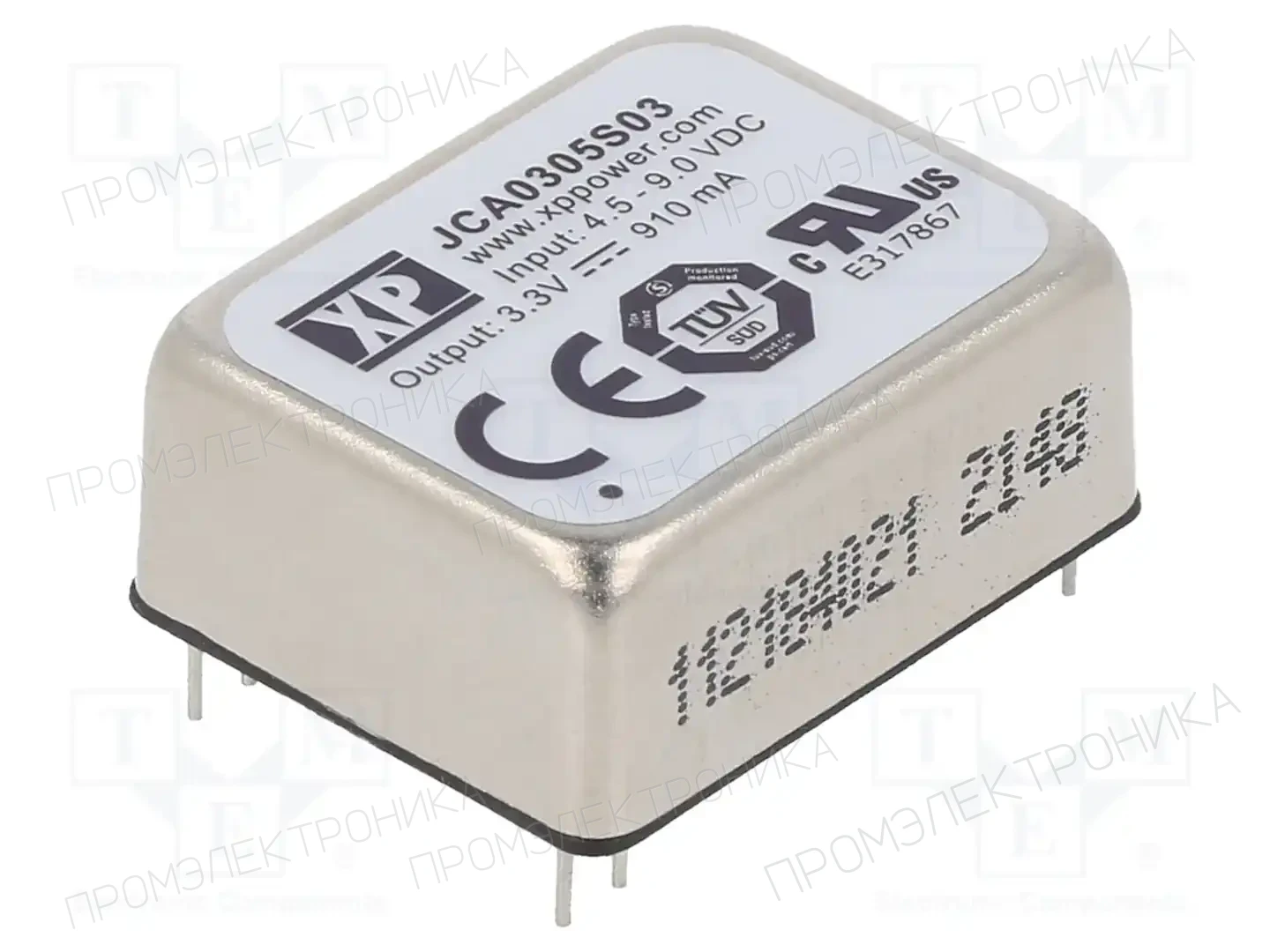 XP POWER JCA0305S03 — Преобразователи DC/DC