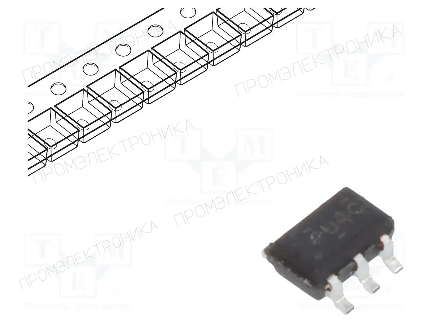 onsemi NC7SPU04P5X — Ворота, инверторы