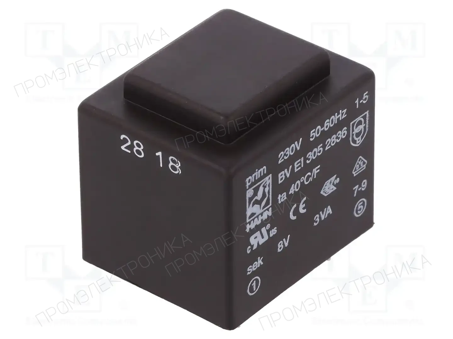 HAHN BV EI 305 2836 — Трансформаторы PCB