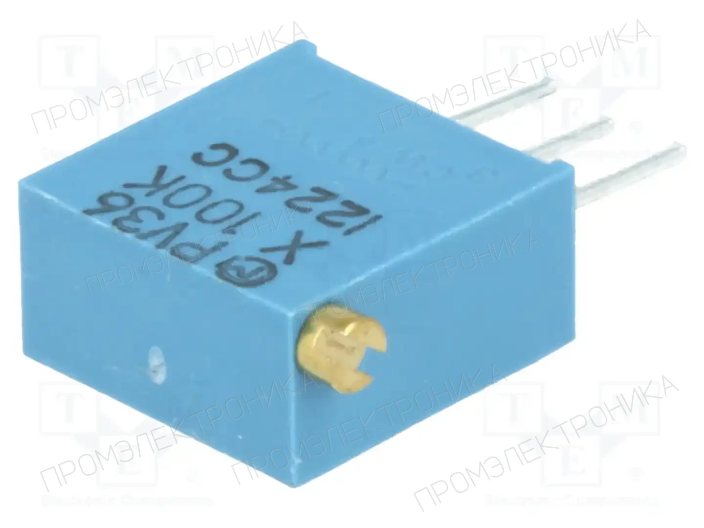 BOURNS PV36X104C01B00 — Потенциометры THT многооборотные 3/8 дм