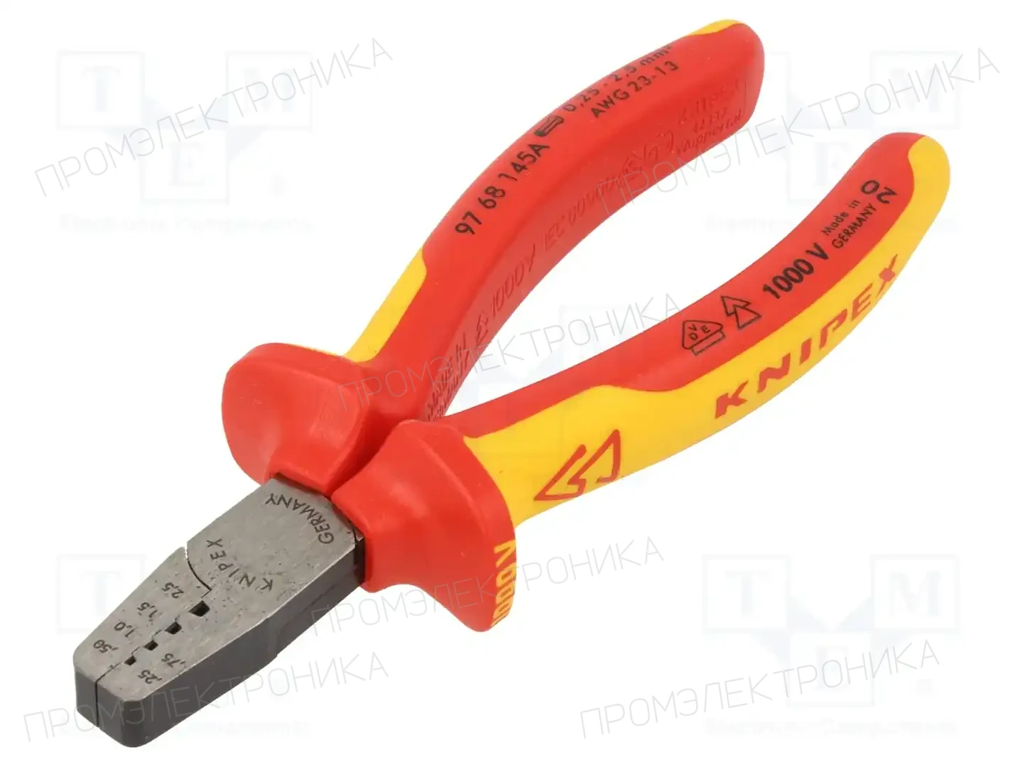 KNIPEX 97 68 145 A — Зажимные уст-ва кабельных наконечников