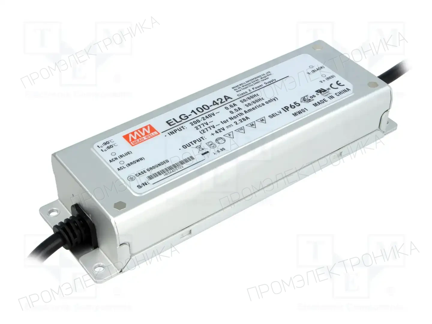 MEAN WELL ELG-100-42A — Блоки питания для LED