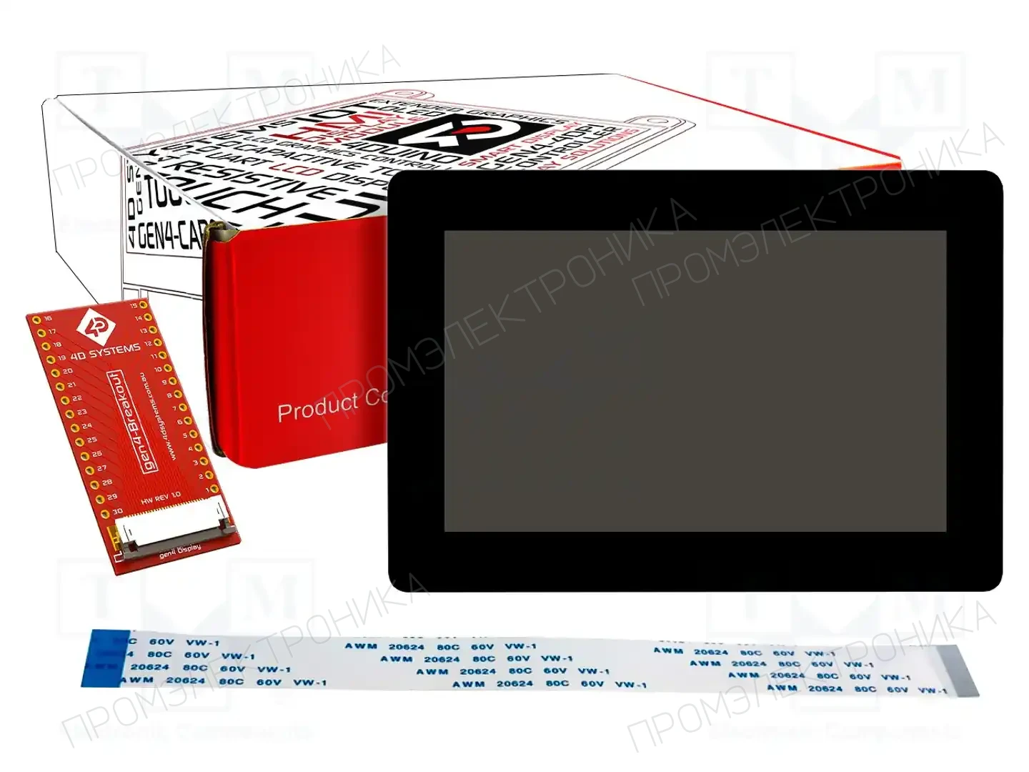 4D Systems GEN4-FT813-70CTP-CLB — Интеллигентные дисплеи