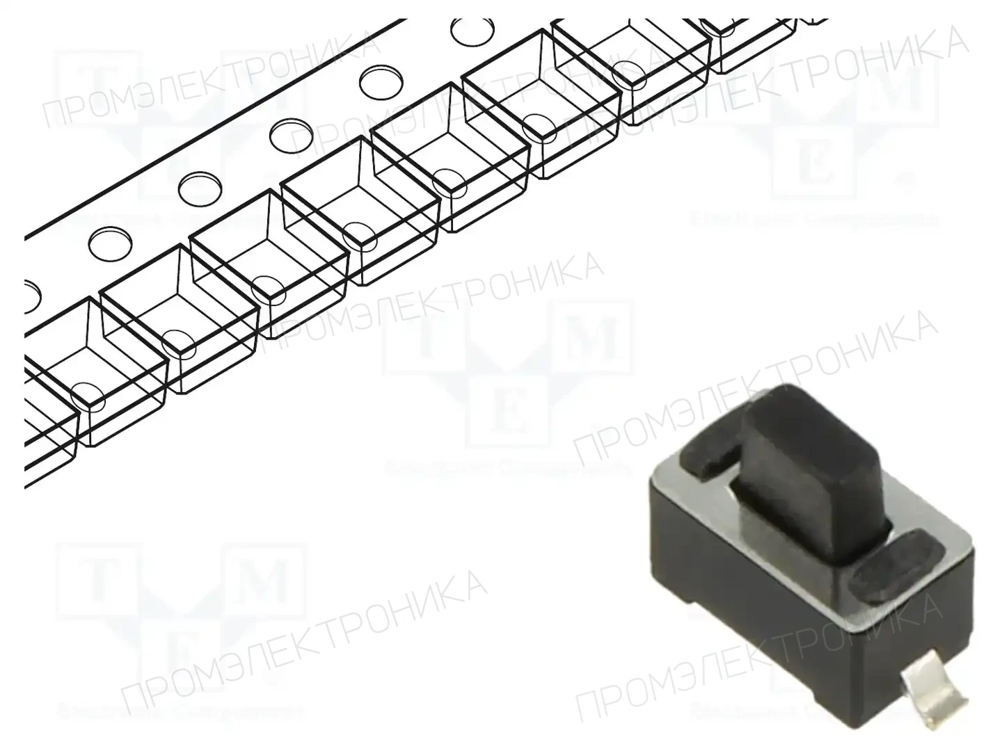 CONNFLY DS1042-03-319KKR25010 — Микропереключатели TACT