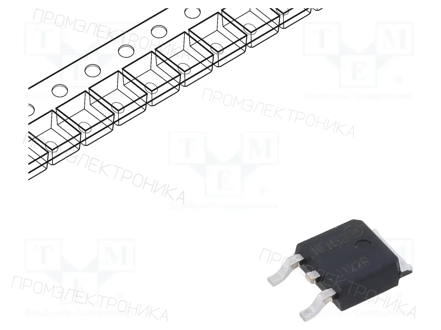 onsemi MJD122T4G — Транзисторы Дарлингтона NPN SMD