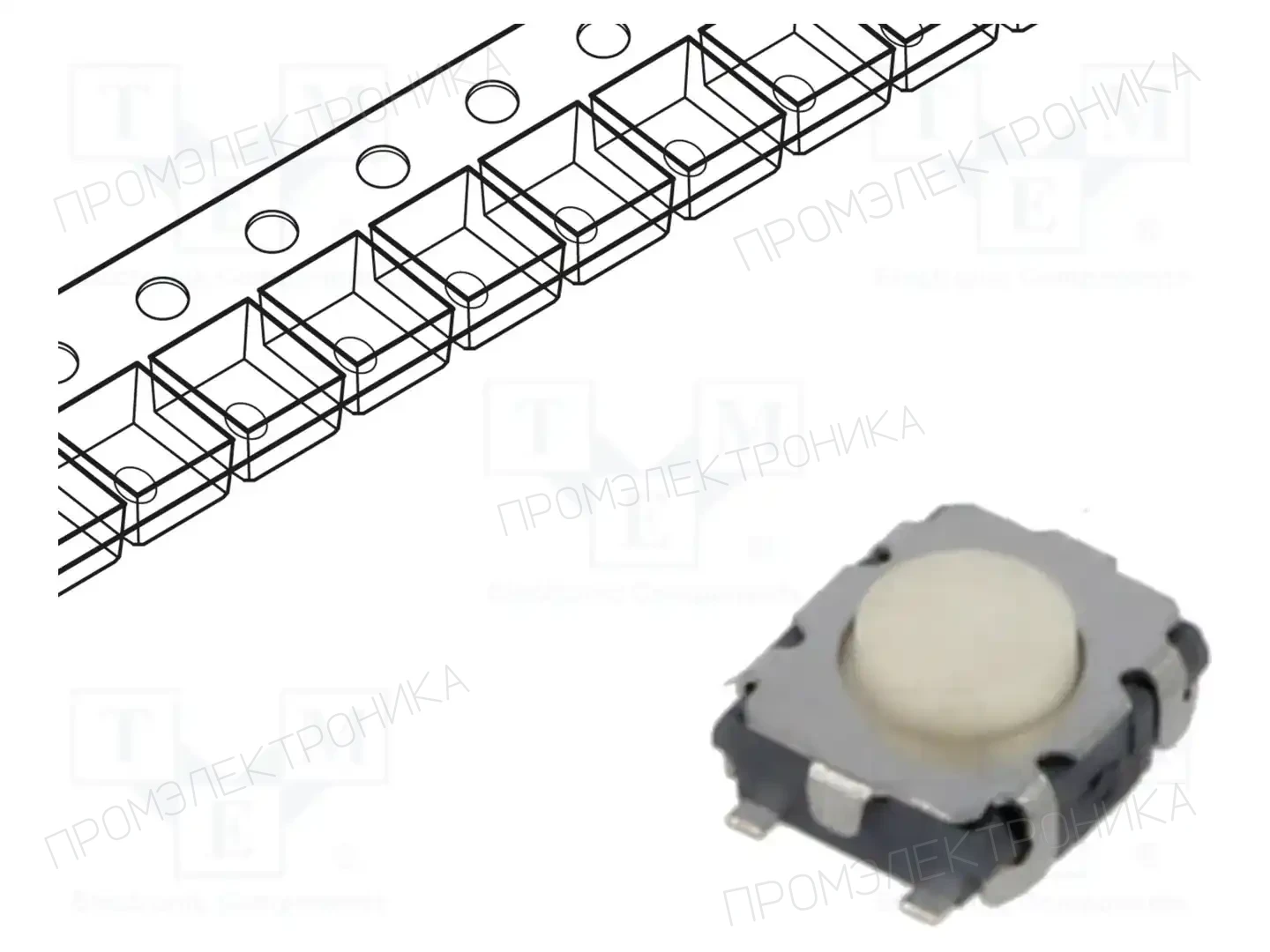 JIANFU TVAF36-N014JW-R — Микропереключатели TACT