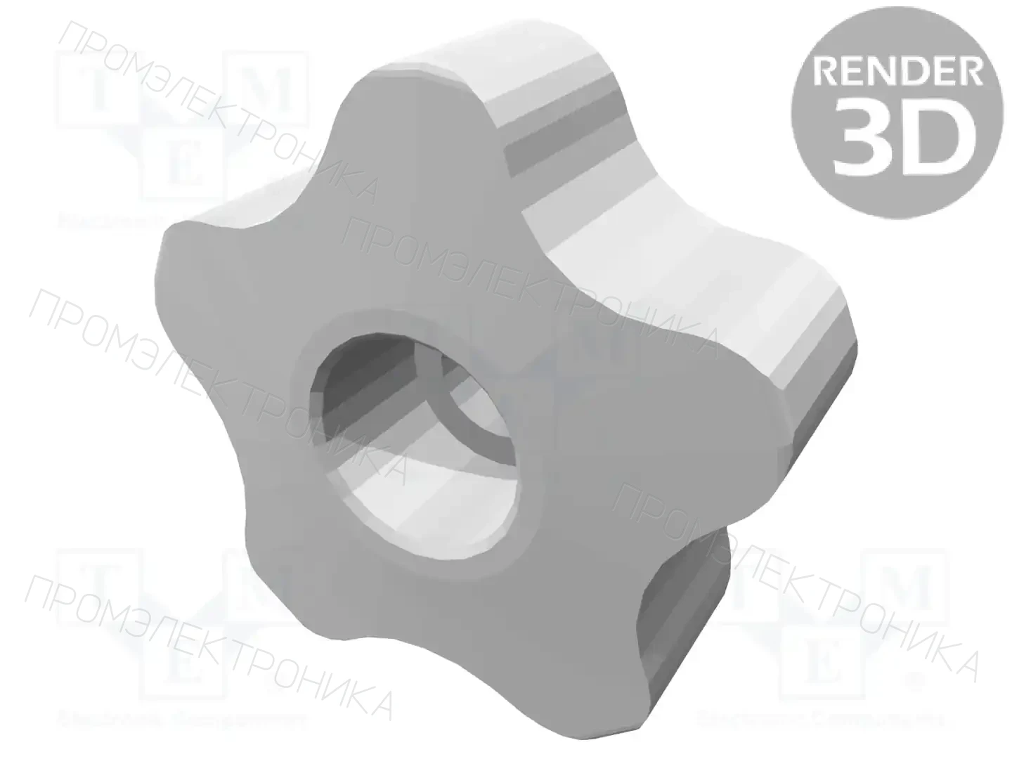 ELESA+GANTER VCT.50 FP-M12 — Ручки зажимные