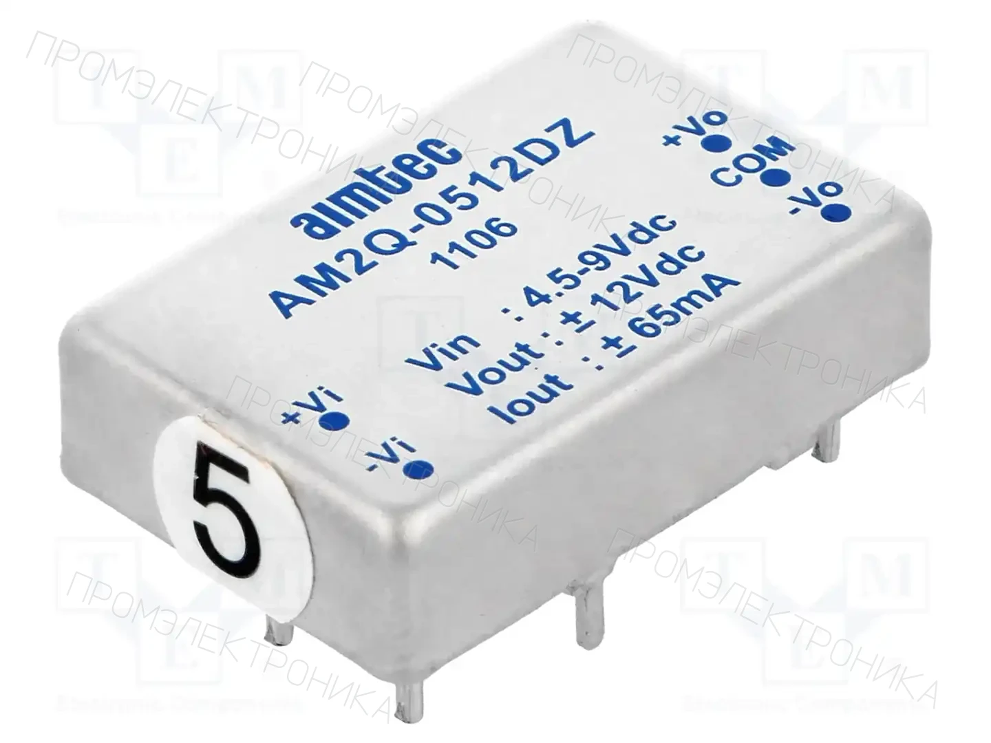 AIMTEC AM2Q-0512DZ — Преобразователи DC/DC