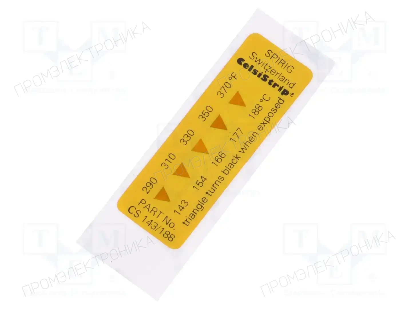 SPIRIG CS-143/188 — Термоиндикаторные этикетки
