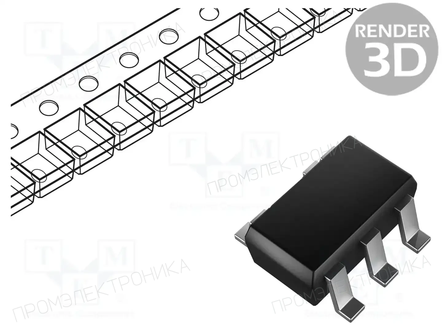 NXP BFU725F/N1,115 — Транзисторы NPN SMD