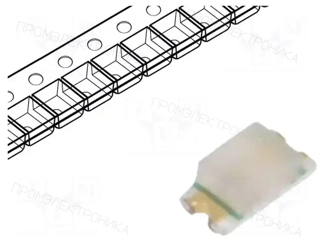 ROHM SEMICONDUCTOR SML-D12M8WT86 — Светодиоды SMD цветные