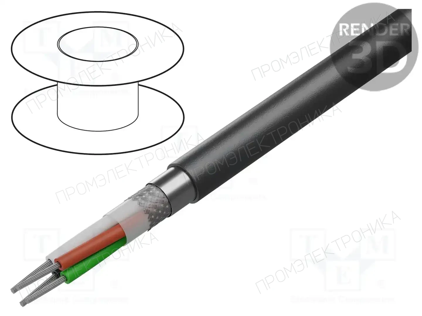BELDEN 8424 010100 — Провода микрофонные