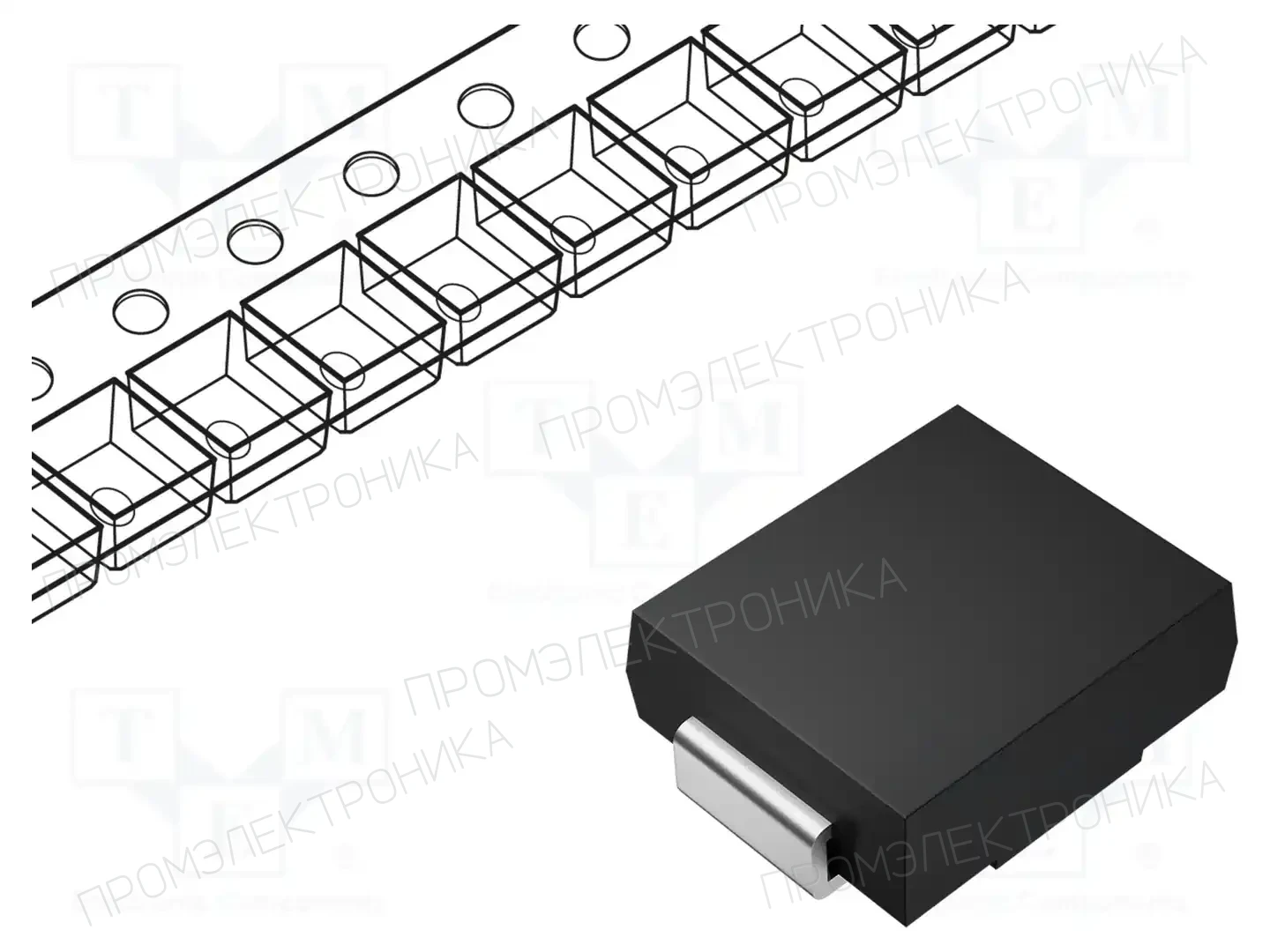 LUGUANG ELECTRONIC RS2MB — Универсальные диоды SMD