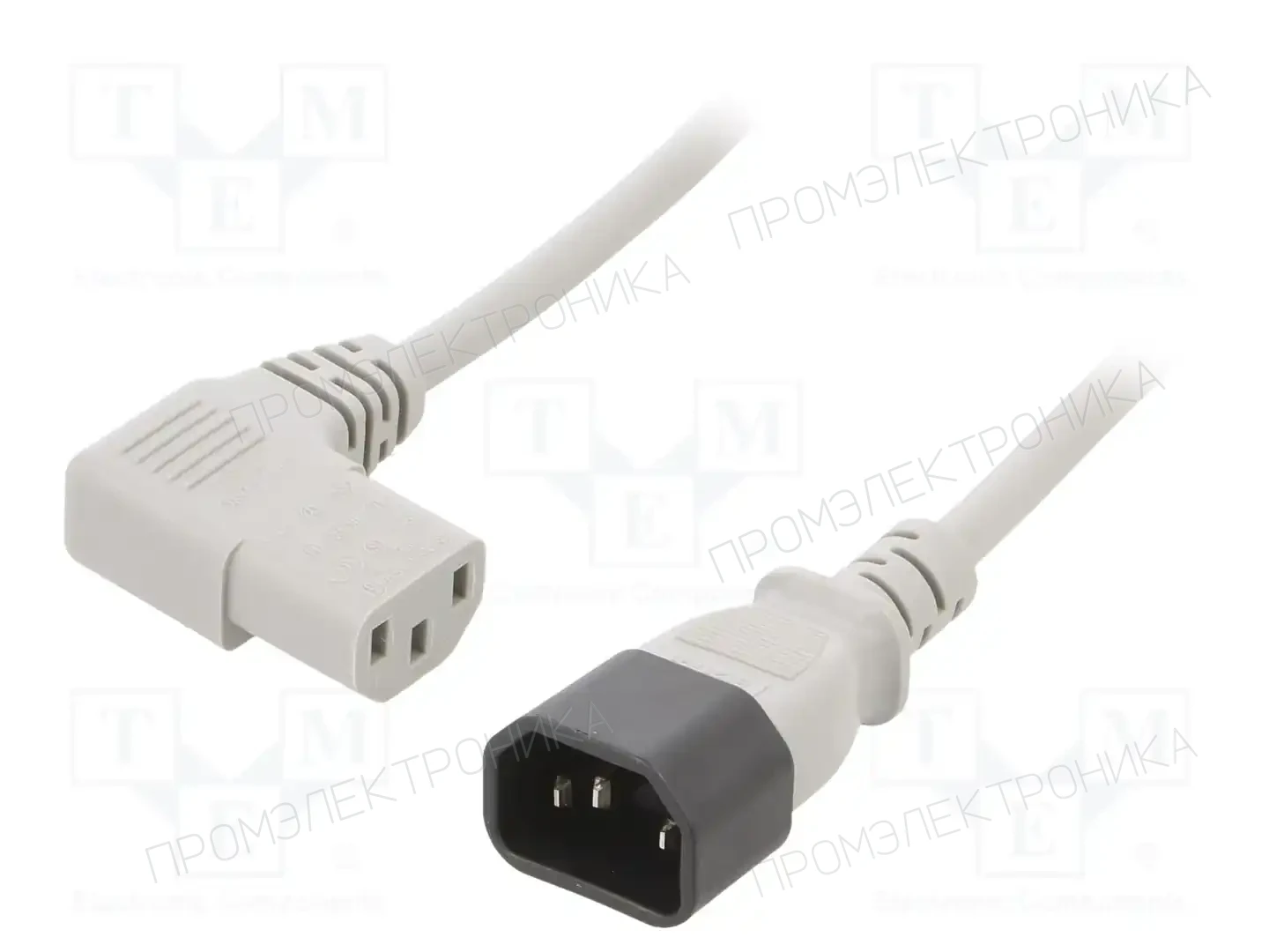 LIAN DUNG LT-602+511R H05VV-F 3X0.75GRAY 1.8M — Кабели питания компьютерные и универс