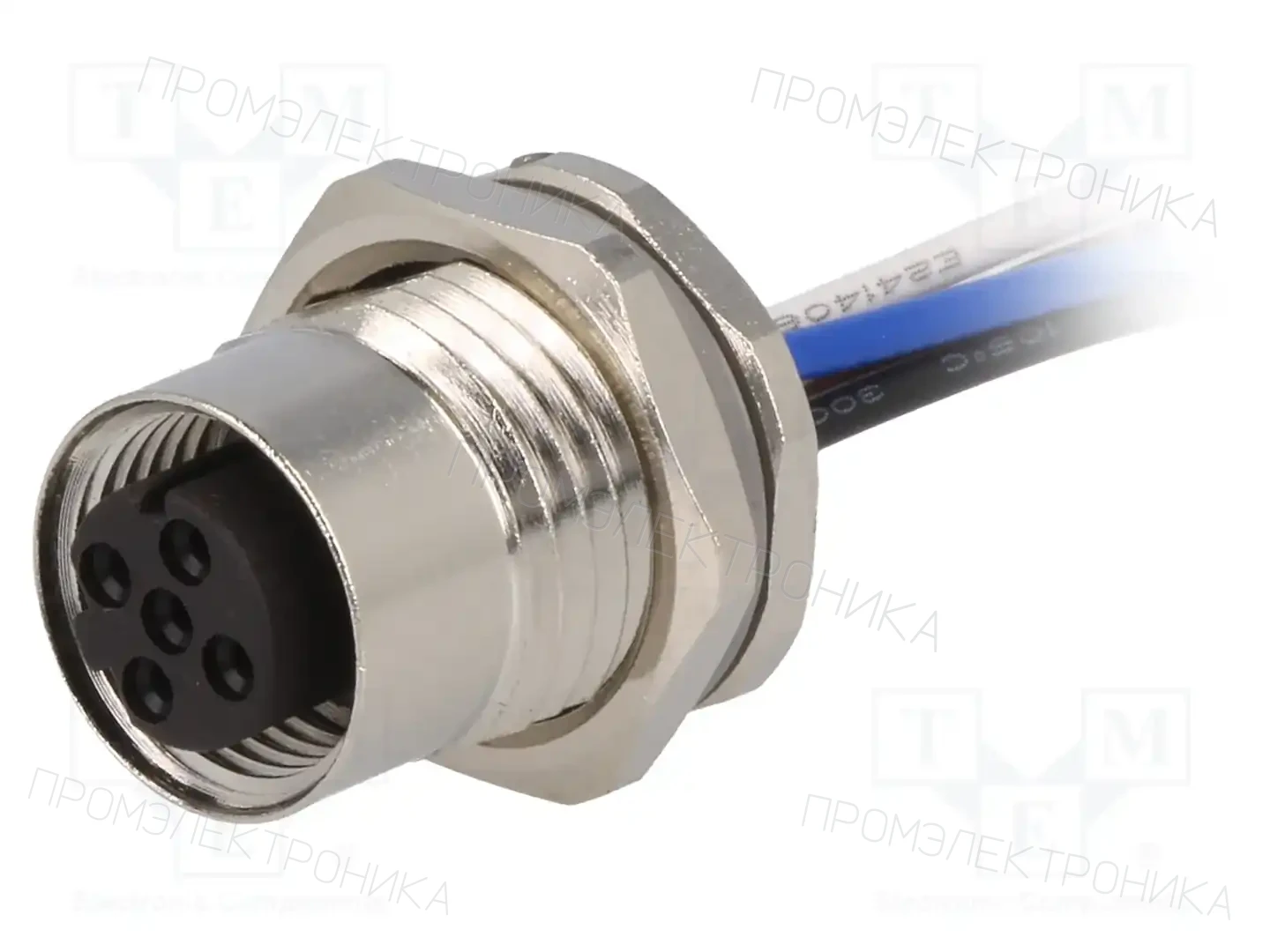 TE Connectivity T4171110504-001 — Вилки и гнезда M12
