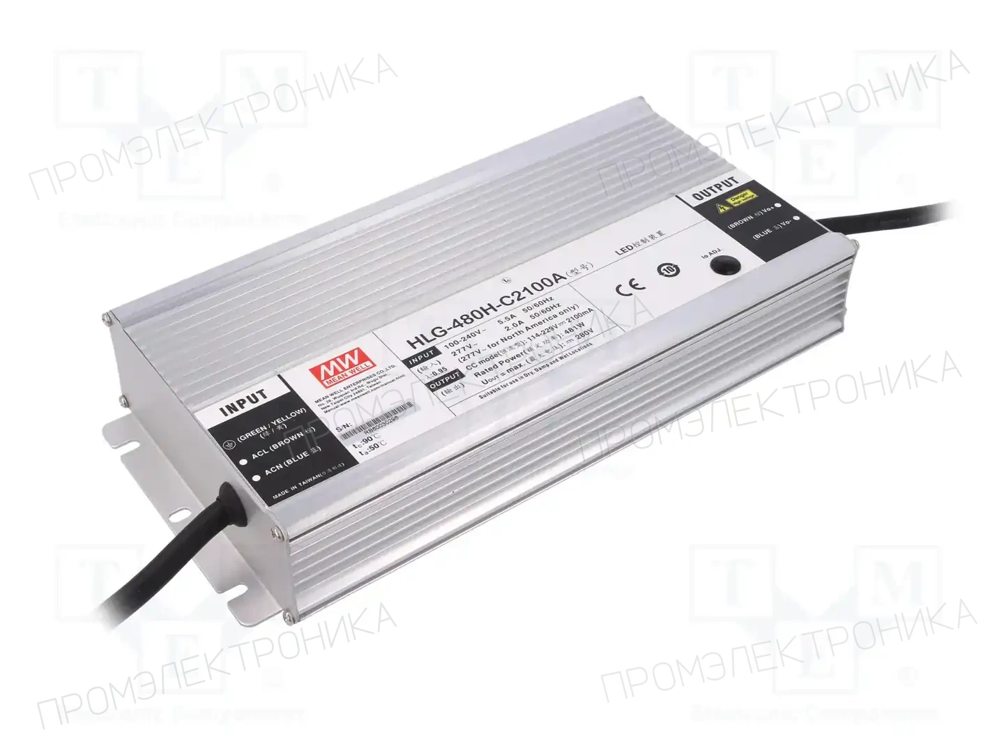 MEAN WELL HLG-480H-C2100A — Блоки питания для LED