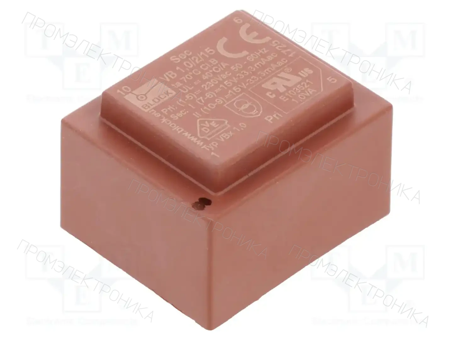 BLOCK VB 1,0/2/15 — Трансформаторы PCB
