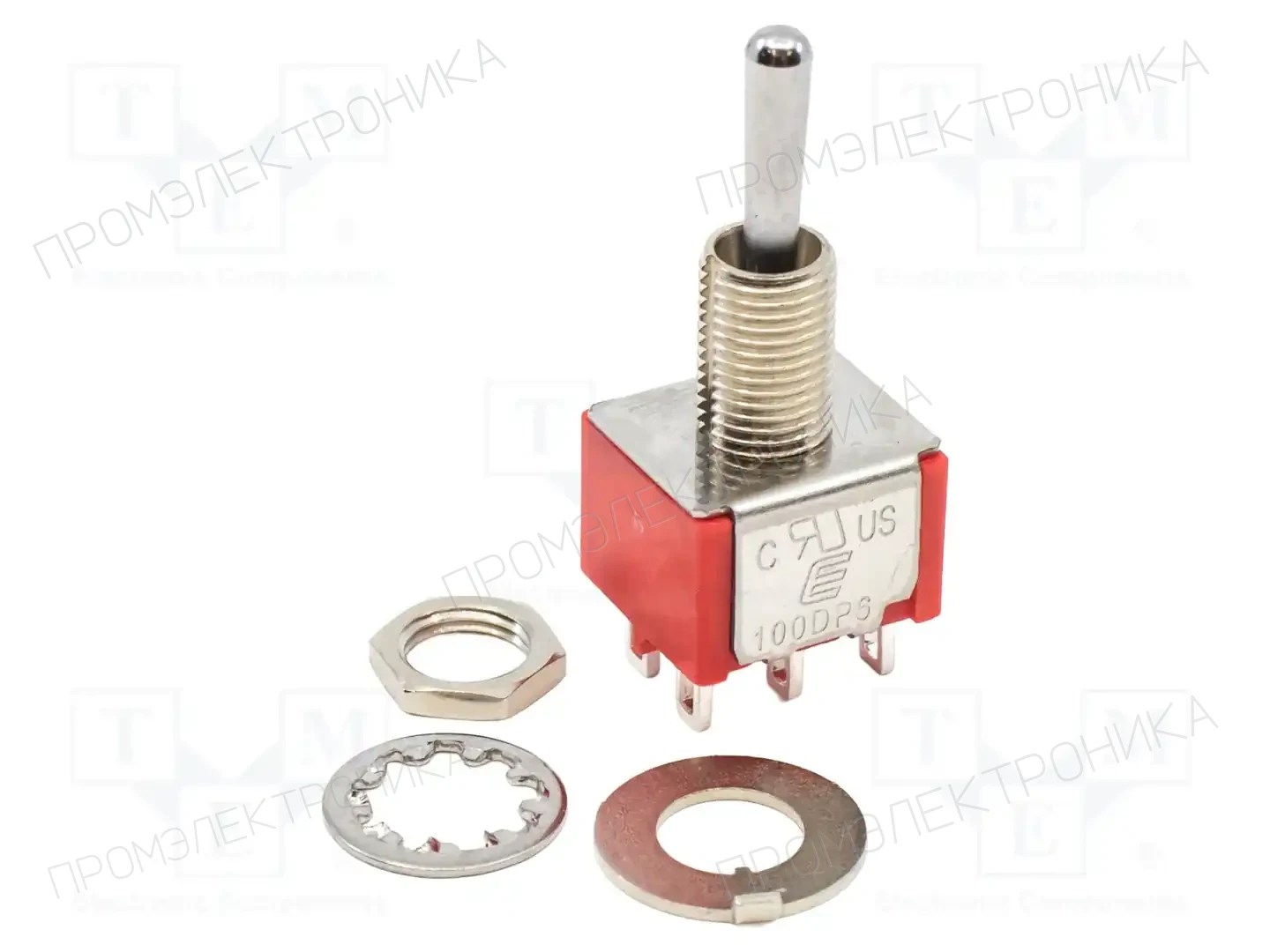 E-SWITCH 100DP6T1B1M1QEH — Переключатели рычажные
