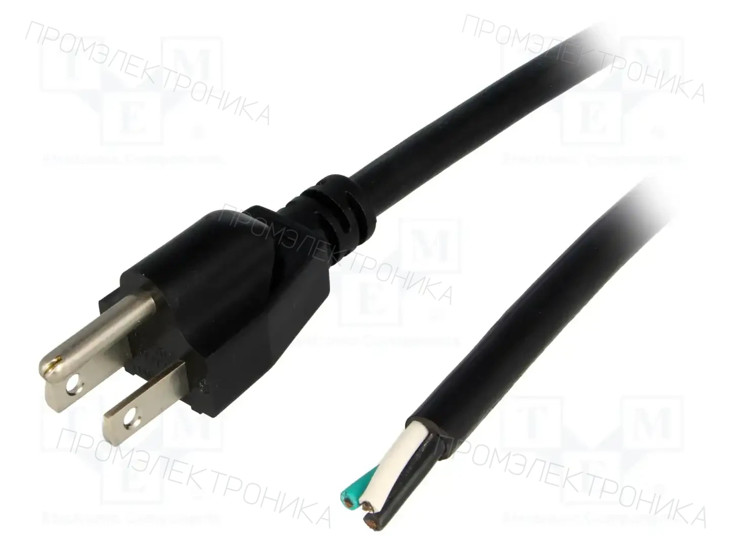 LIAN DUNG LT202 3X16AWG 105E.C 3.5M BLK — Кабели питания компьютерные и универс