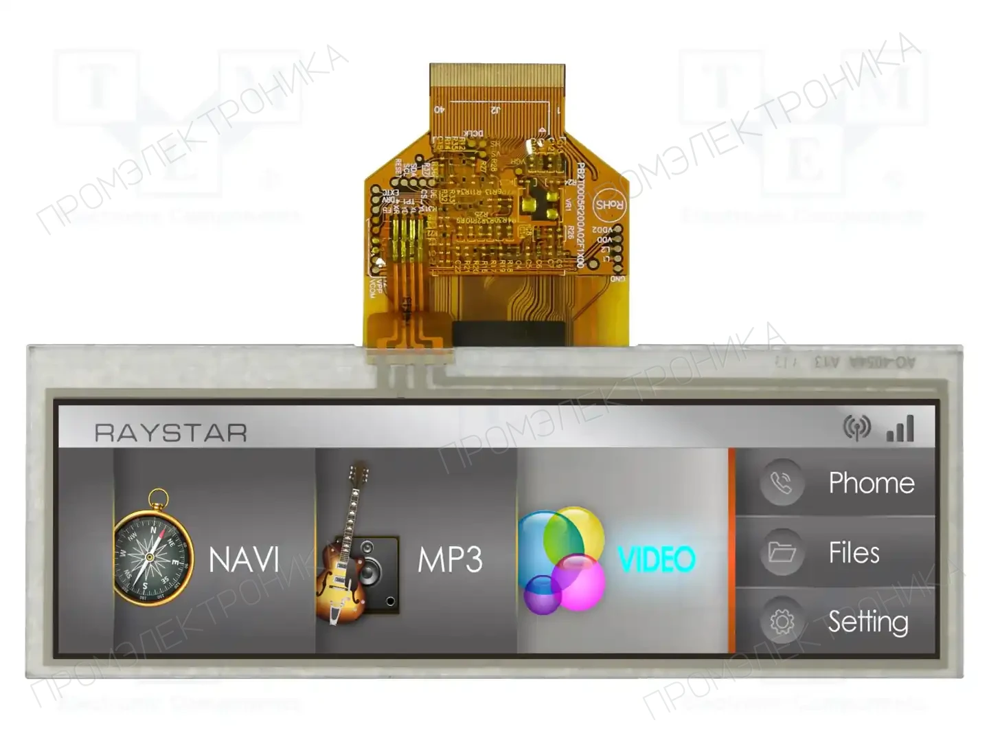 RAYSTAR OPTRONICS RFS520B-AIW-DNS — Дисплеи TFT